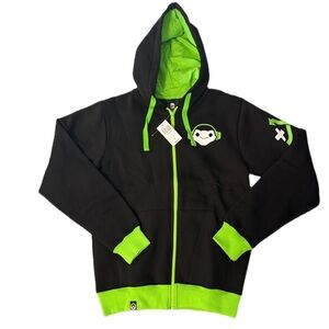 JINX zip up hooded sweatshirt NWT
